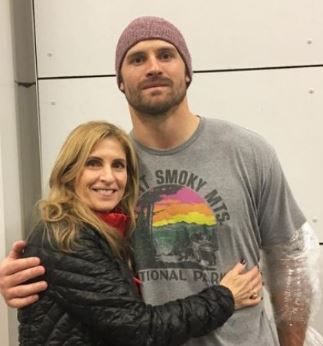 Diane Addonizio with her eldest born Chris Long